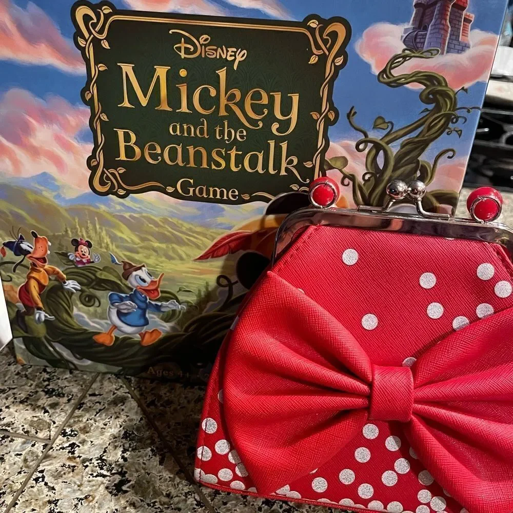 Mickey and the Beanstalk Game Vintage Minnie Girls Purse